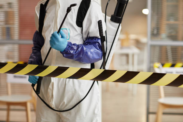 Professional Blood Cleanup technician working in Fairmount, TN